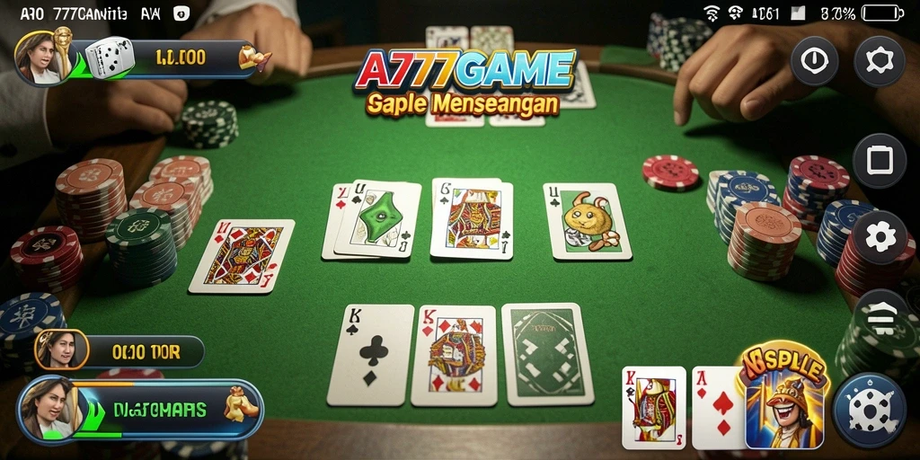 Tampilan menarik dari gameplay A777GAME yang seru dan interaktif.