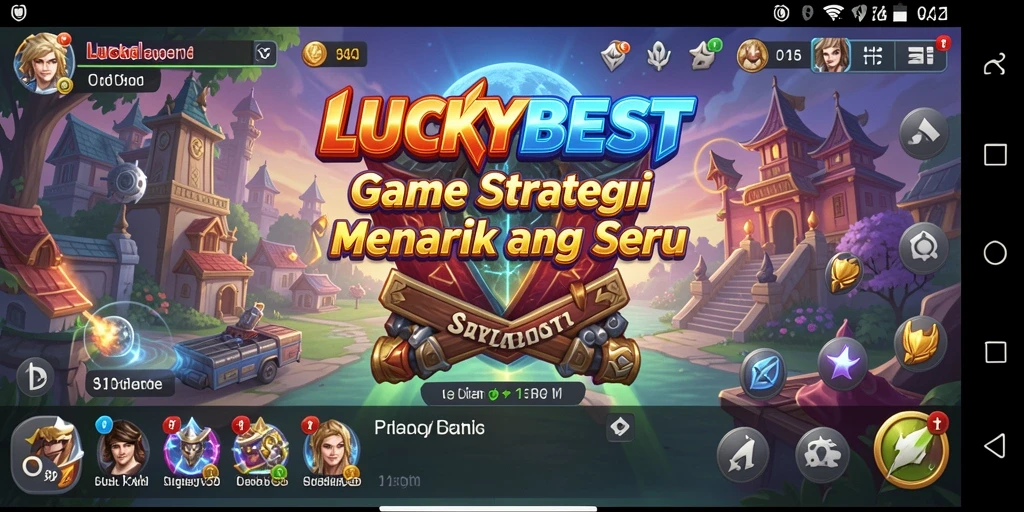 Tampilan menarik gameplay SLG yang menantang dan seru.