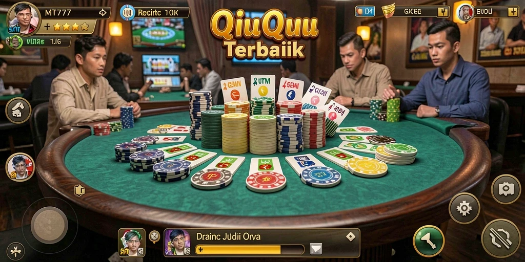 Screenshot gameplay QiuQiu di MT777 yang penuh aksi.