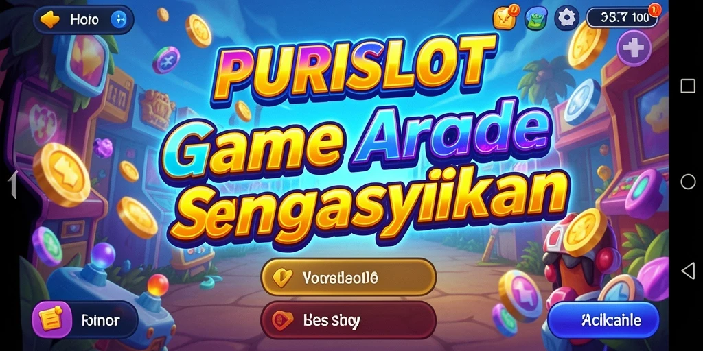 Tampilan gameplay seru dari PURISLOT yang menantang.