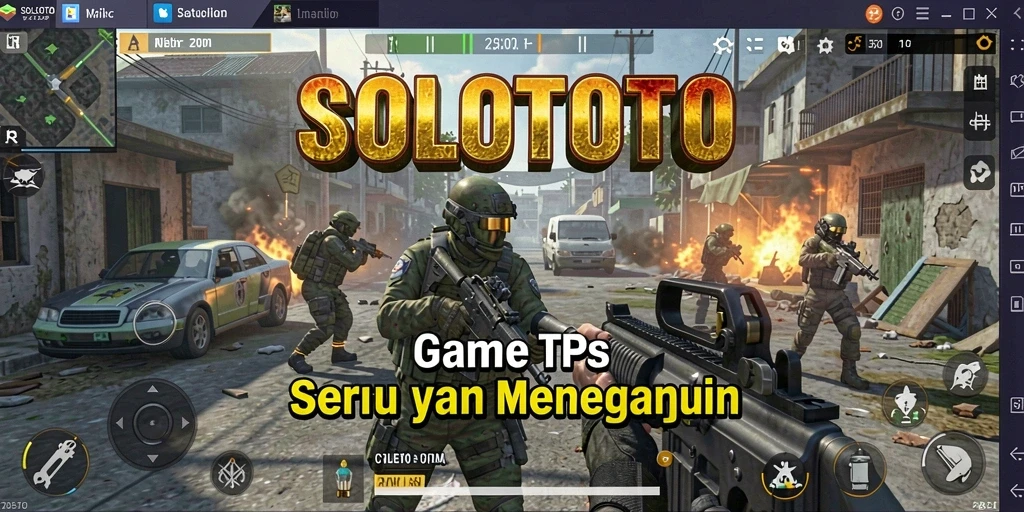 Gameplay menegangkan di SOLOTOTO dengan aksi TPS seru.