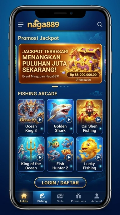 Proses pengunduhan aplikasi di naga889 yang sederhana.